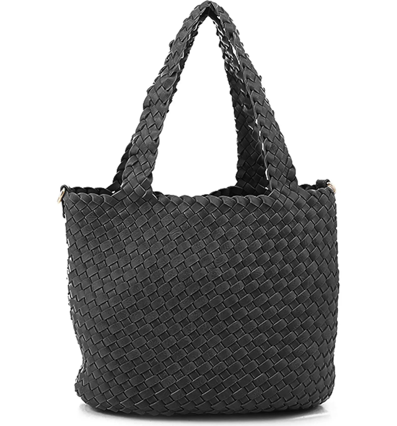 Mali + Lili Ray Convertible Woven Vegan Leather Tote | Nordstrom | Nordstrom