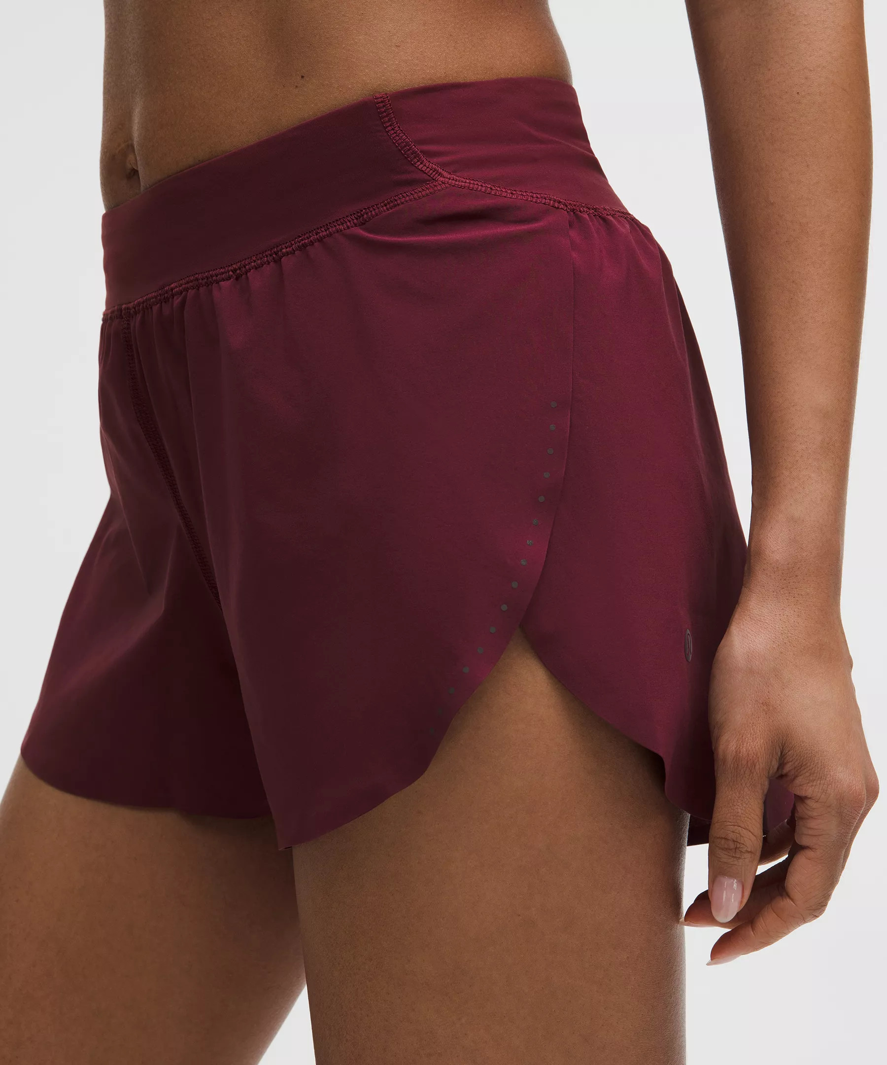 Fast and Free High-Rise Classic-Fit Split Short 3" | Women's Shorts | lululemon | Lululemon (US)