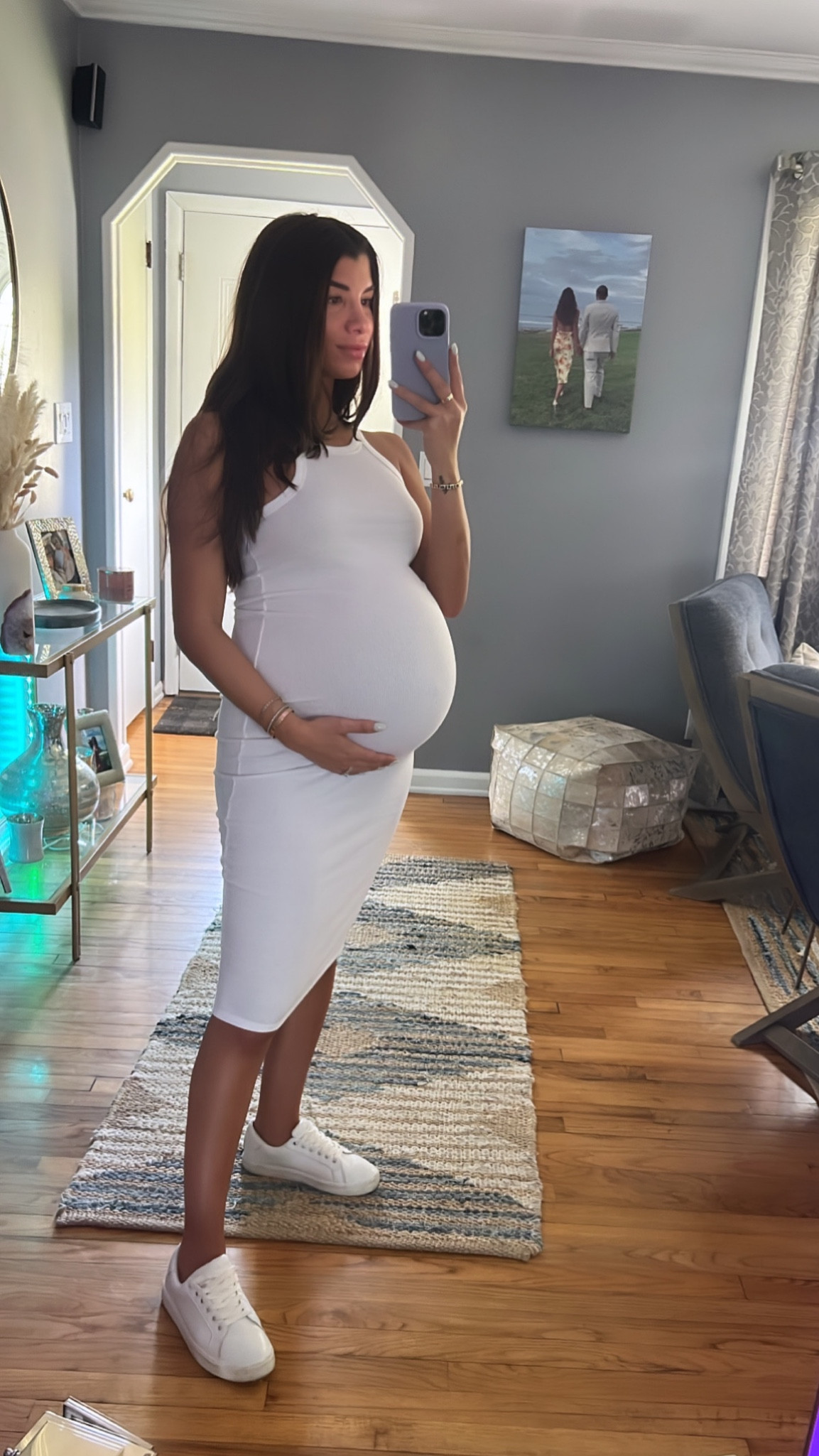 Loving this simple UO dress to throw on. So comfy for bump. Had to grab in a few colors 

- Wearing size Small
- Sneaks TTS

#LTKbump #LTKFind #LTKunder50