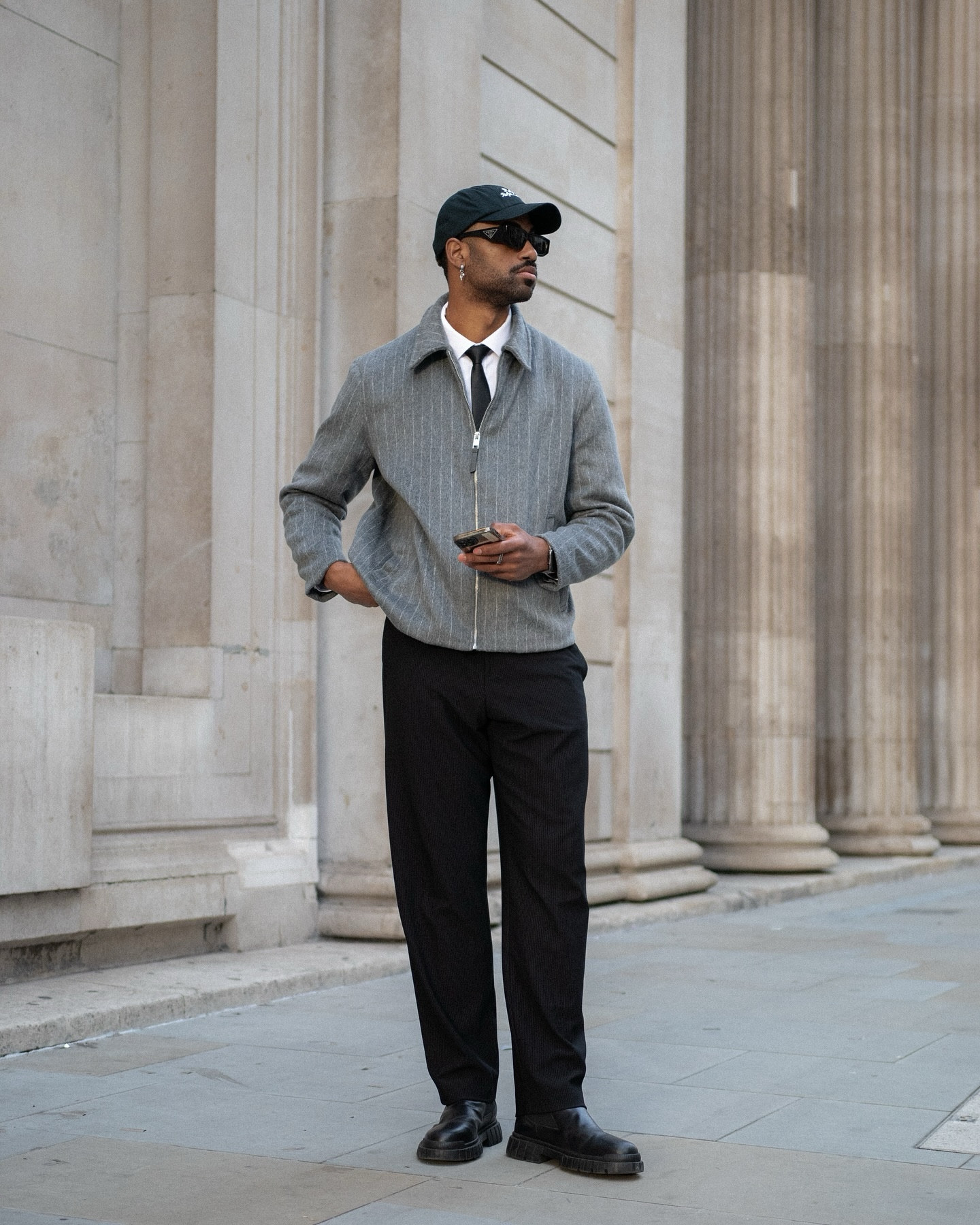 Today’s Look - Keeping it refined yet relaxed: sharp details, muted tones, and a cap for that laid-back vibe. 

Let me know what you think of this look! 

Save for later 🖤

📸 taken by @amiizmus 😍

high-end street style, smart casual ,OOTD, outfit inspo, UK fashion, autumn outfits ideas, streetstyle look, London street style, outfit of the day, autumn fashion style inspiration, outfit details, men’s fashion 

#mensfashion #londonfashionblogger #streetstylelook #streetstylelondon #londonstreetstyle #lookoftoday #autumnoutfit #autumnstyle #freshfit #outfitcommunity #dailyfashion #winterfasion #smartcasual #ootdshare

#LTKeurope #LTKuk #LTKwinter