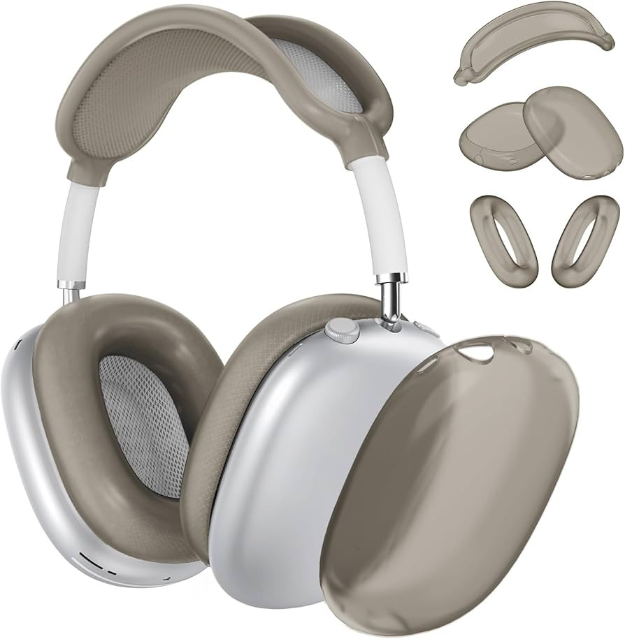 Silicone Case Cover for AirPods Max Headphones, Ear Pad Case Cover/Ear Cups Cover/Headband Cover ... | Amazon (US)