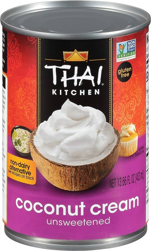 Thai Kitchen Gluten Free Unsweetened Coconut Cream, 13.66 fl oz | Amazon (US)