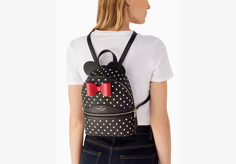 Disney X Kate Spade New York Minnie Dome Backpack | Kate Spade Outlet