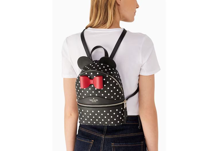 Disney X Kate Spade New York Minnie Dome Backpack | Kate Spade Outlet