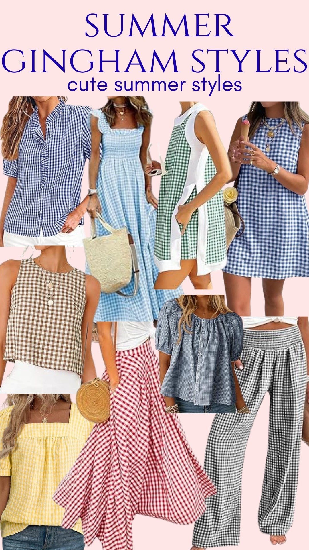 My personal favorite summer style trend - gingham!!! 

#LTKootd