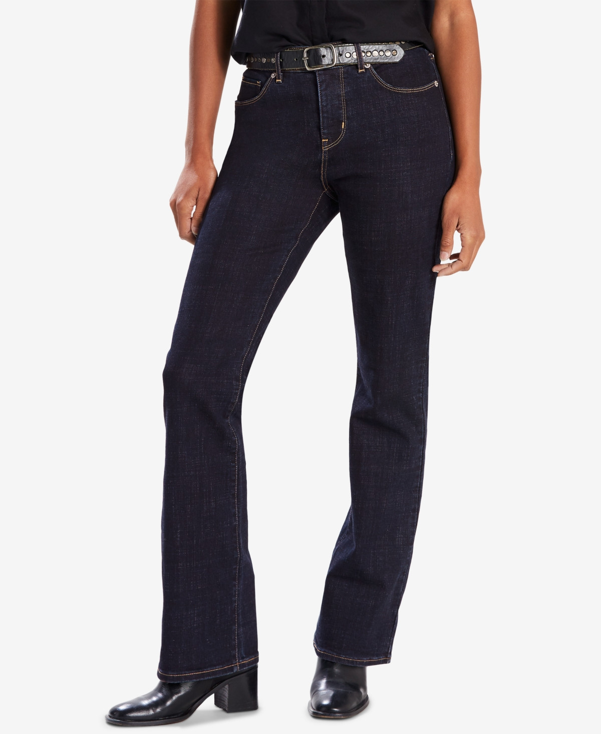 Levi's Women's Casual Classic Mid Rise Bootcut Jeans - Island Rinse | Macy's