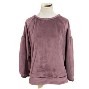 Les Amis Purple Cozy Sweater Size Medium | Poshmark