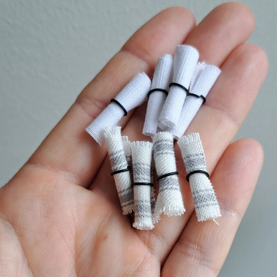 Miniature Dollhouse Kitchen Napkin Kitchen Ware Home - Etsy | Etsy (US)