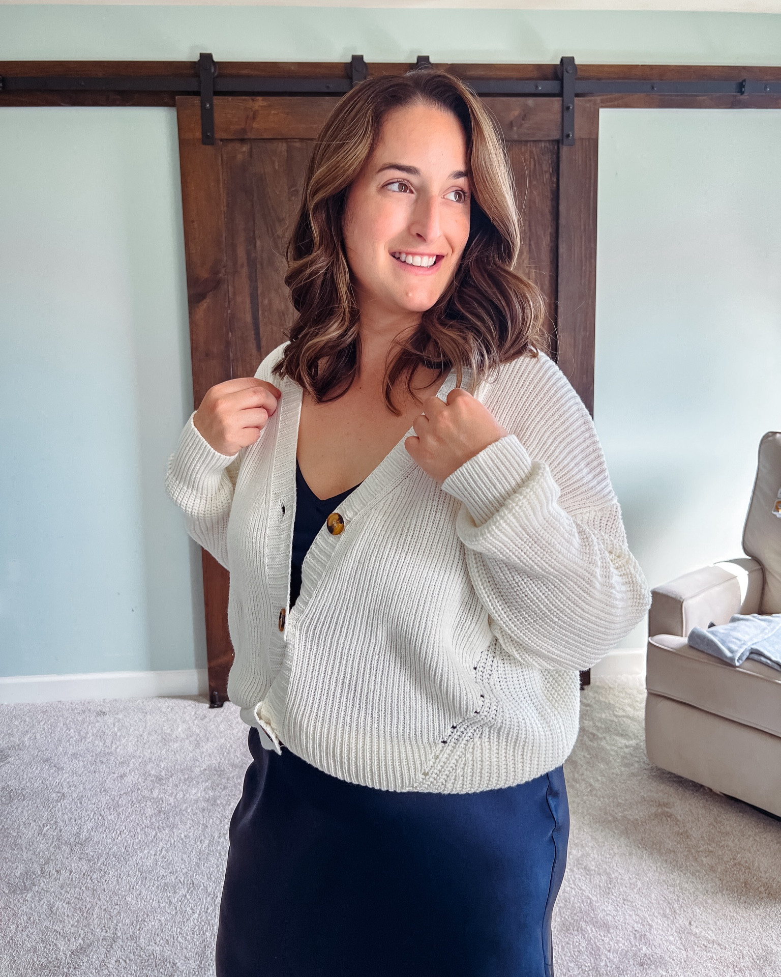 Cardigan and silk slip dress 

Cardigan over silk slip dress 



Pinterest style, style over 30, capsule wardrobe, mom style, mom outfit, outfit idea, outfit inspo, neutral outfit, preppy style, preppy fashion, grandmillennial, size medium, size 8, size 10, mom size, petite fashion, petite style, spring trends, outfit inspo, shopping haul, midsize, vacay style, beach style, outfit, spring style, slip dress


#LTKworkwear #LTKsalealert #LTKtravel