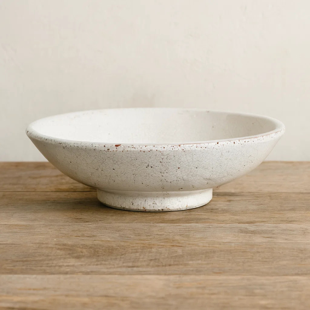 Versatile Handcrafted Decorative Bowl - Accent Bowl For Home Decor Perfect For Table Arrangement ... | Wayfair North America