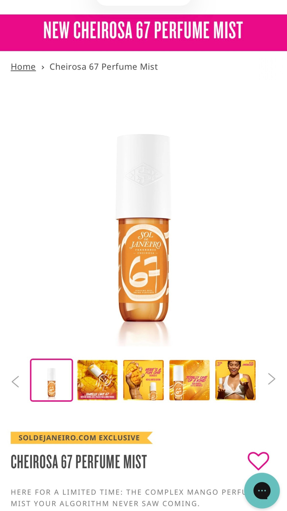 SOL DE JANEIRO 67 SCENT IS AVAILABLE FOR A LIMITED TIME ONLY!