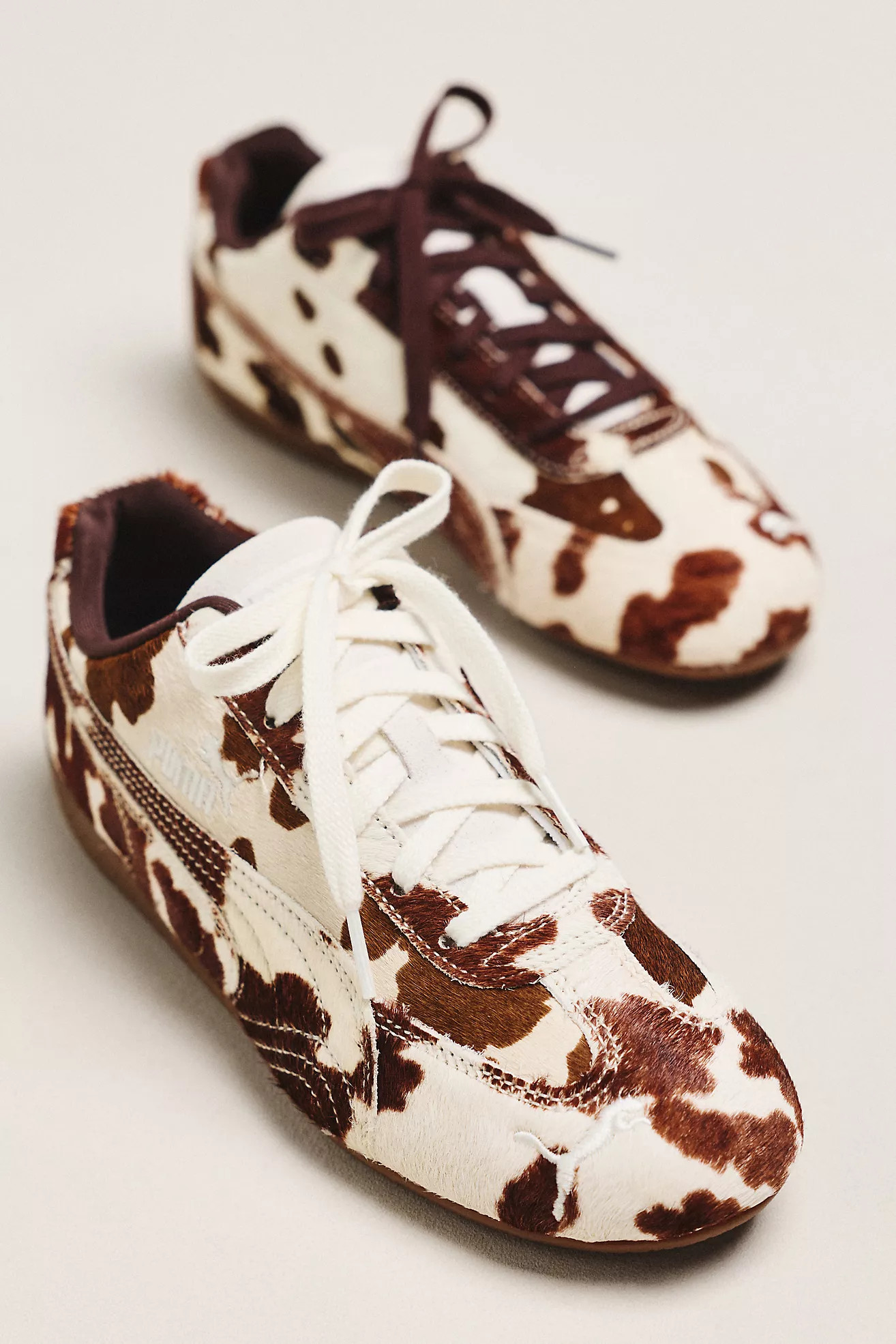 PUMA Speedcat Cow Print Trainers | Anthropologie (UK)