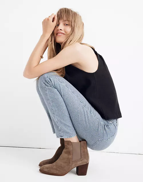 The Regan Boot in Suede | Madewell