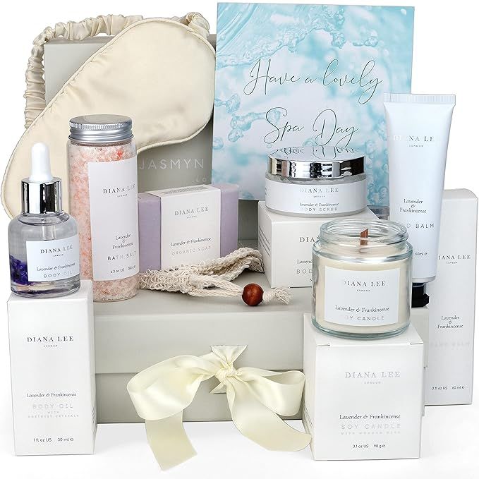 Jasmyn & Greene Luxury Bath Gift Set for Women - 10 Relaxing Bath Spa Gifts for Women with Lavend... | Amazon (US)