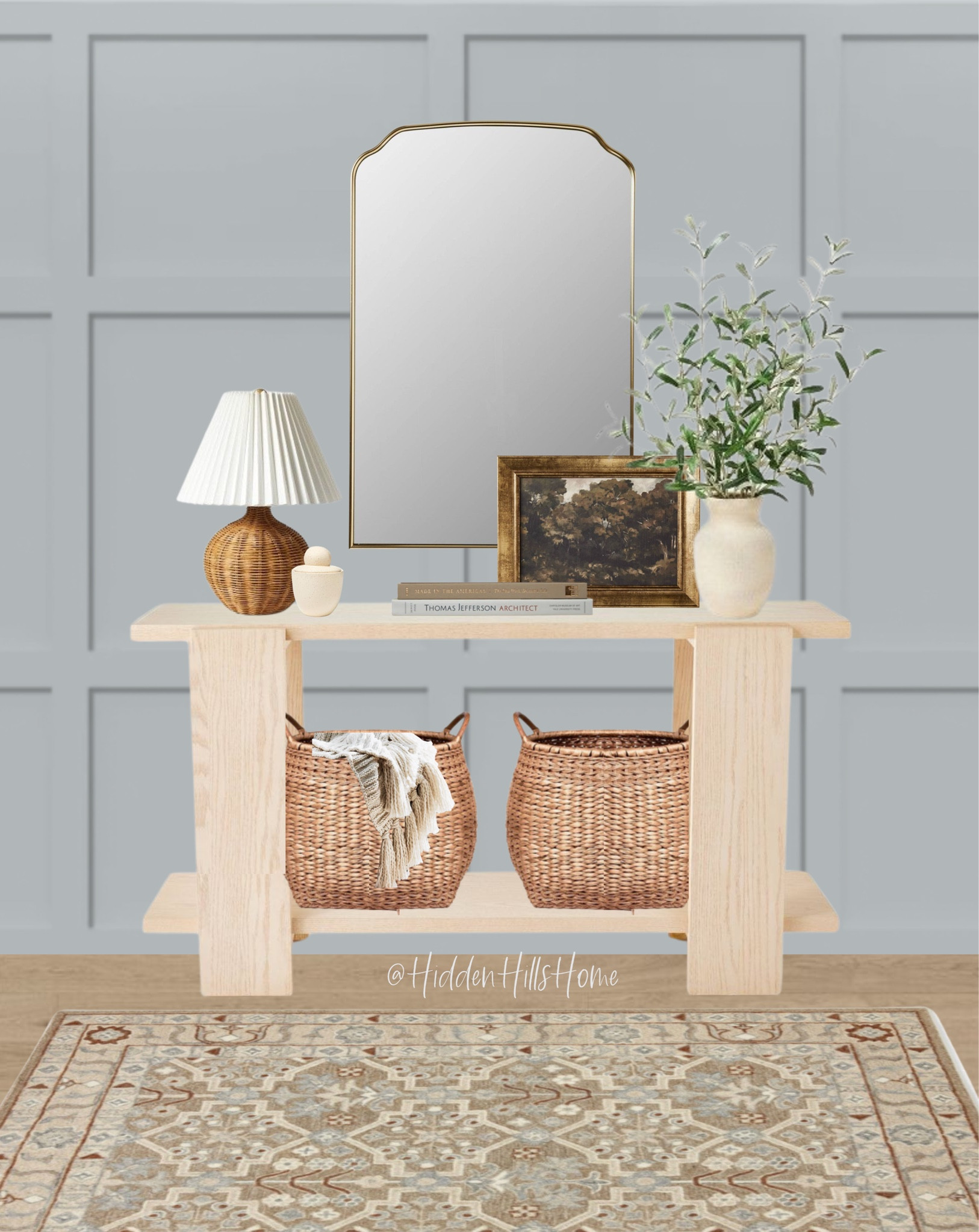 Target entryway decor, spring home decor, entryway mood board, studio McGee home decor #entryway #homedecor

Wall color is SW North Star

#LTKsalealert #LTKhome #LTKstyletip