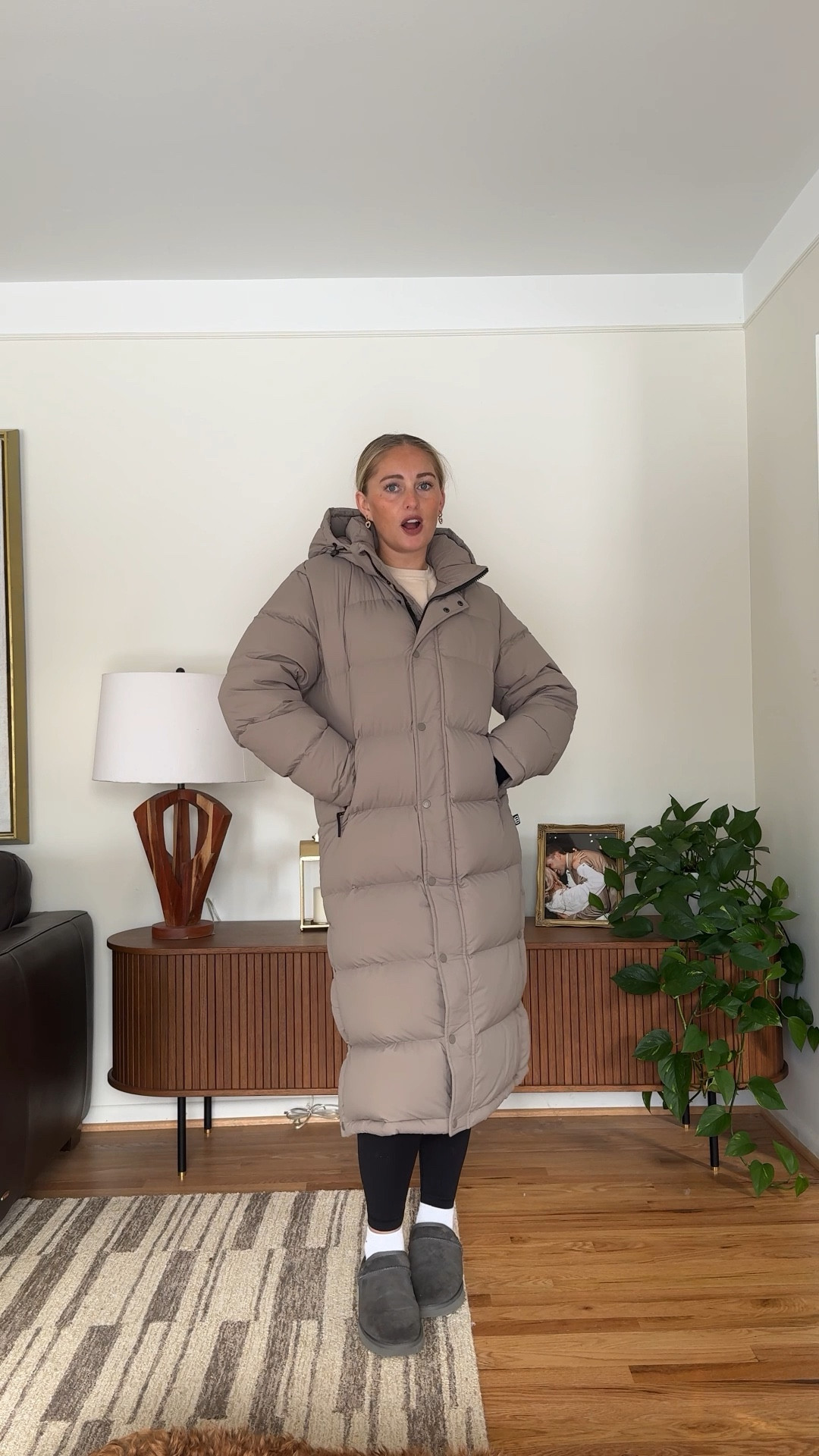 The perfect winter coat. I am usually a M but sized up to a L which I would recommend if you wear big sweatpants/sweatshirts often. Some of my favorite features are the big detachable hood, fleece lined pockets, storm cuffs with thumb holes, water repellent and so warm. 

#LTKSeasonal #LTKHoliday #LTKGiftGuide