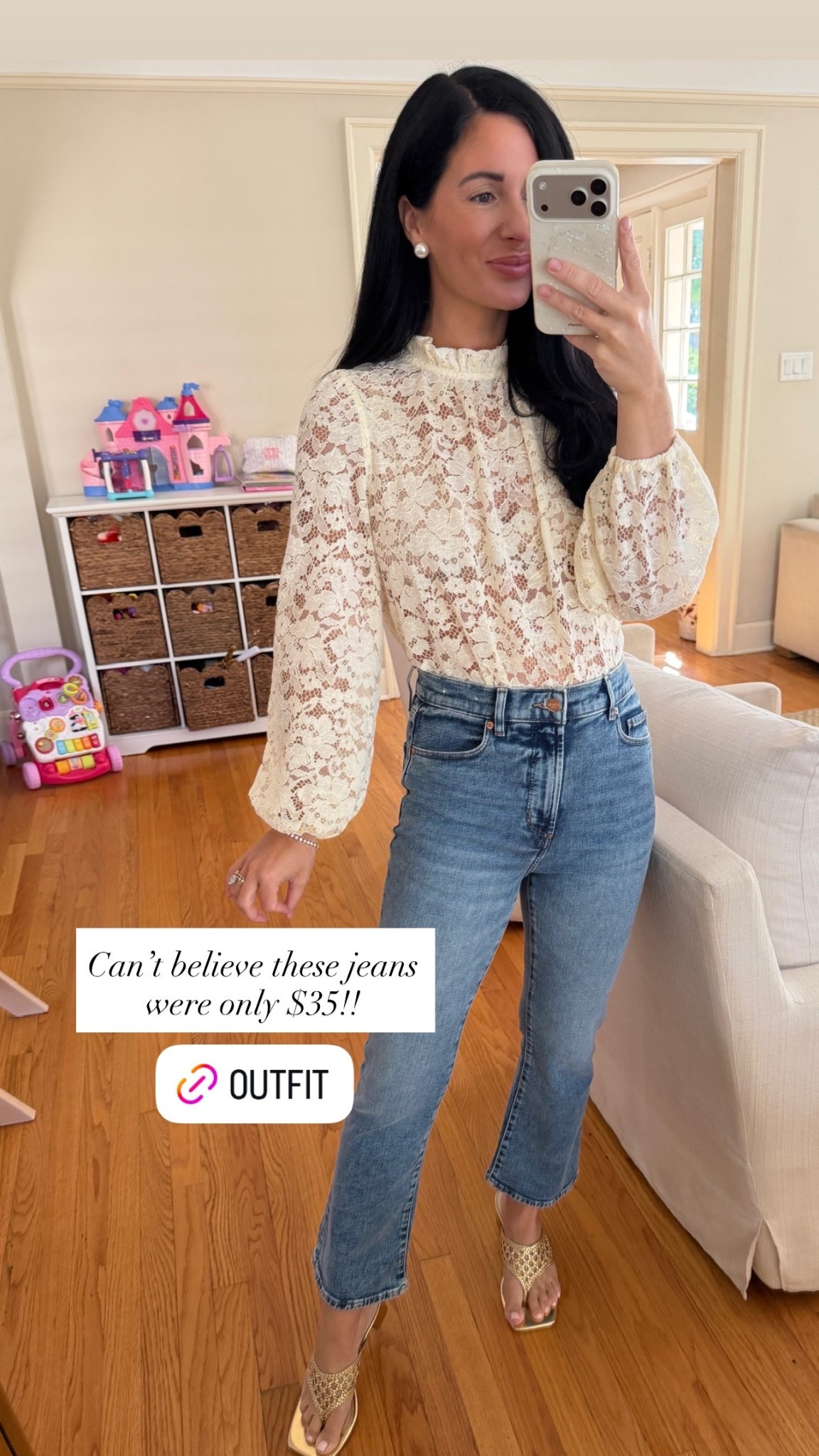 Can’t believe these jeans were only $35!!