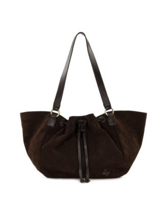 Mads Small Suede Drawstring Tote Bag | Macy's