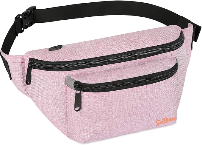 Fanny Pack for Men Women - Waist Bag Pack - Lightweight Belt Bag for Travel Sports Hiking | Amazon (US)
