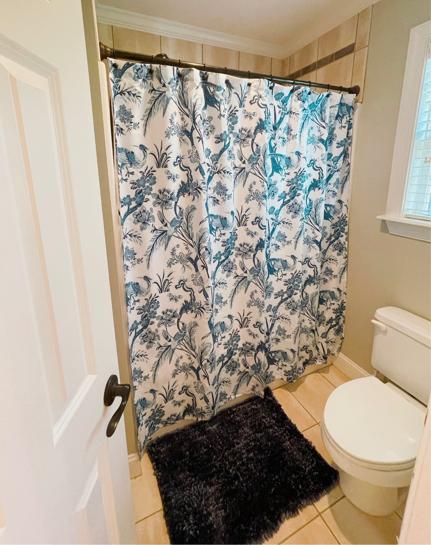 Favorite blue and white shower curtain find from target!!!😍😍

#LTKhome #LTKunder50