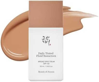 Beauty of Joseon Daily Tinted Fluid Sunscreen 12 Shades for Face Moisturizing Broad Spectrum SPF ... | Amazon (US)