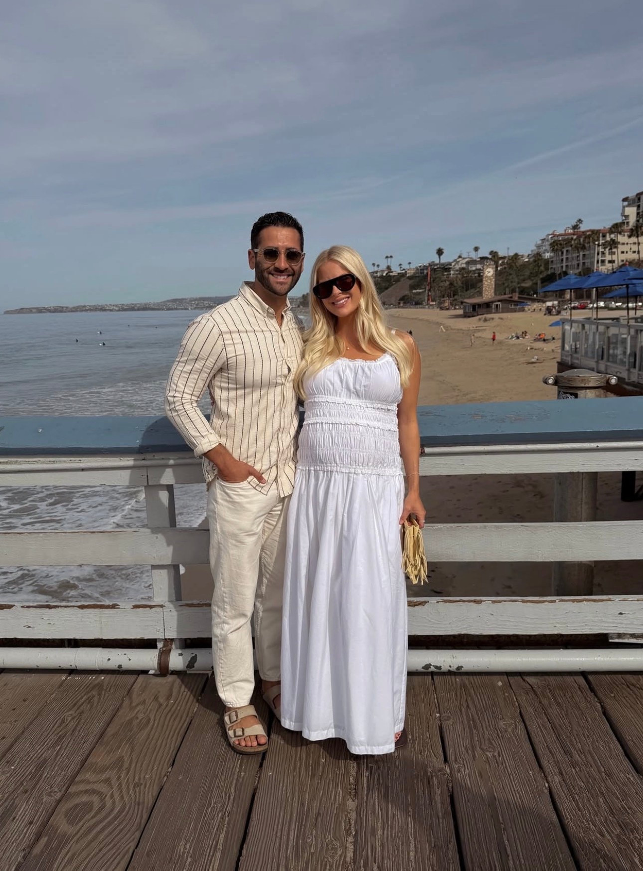 Wearing a medium tall in dress (sized up for pregnancy, low stock - linked similar), shoes are tts, code “KPGS20!” for discount on necklace, pointer finger ring, & bracelet! Also linked Cort’s look! #kathleenpost

Easter weekend dress, spring dresses, spring outfits 2026, bump friendly, maternity look

#LTKSeasonal #LTKBump #LTKootd