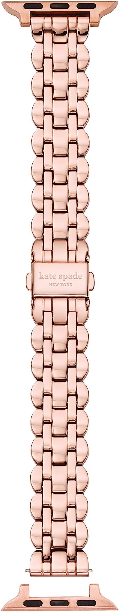 Kate Spade New York Interchangeable Stainless Steel Band Compatible with Your 38/40MM Apple Watch... | Amazon (US)