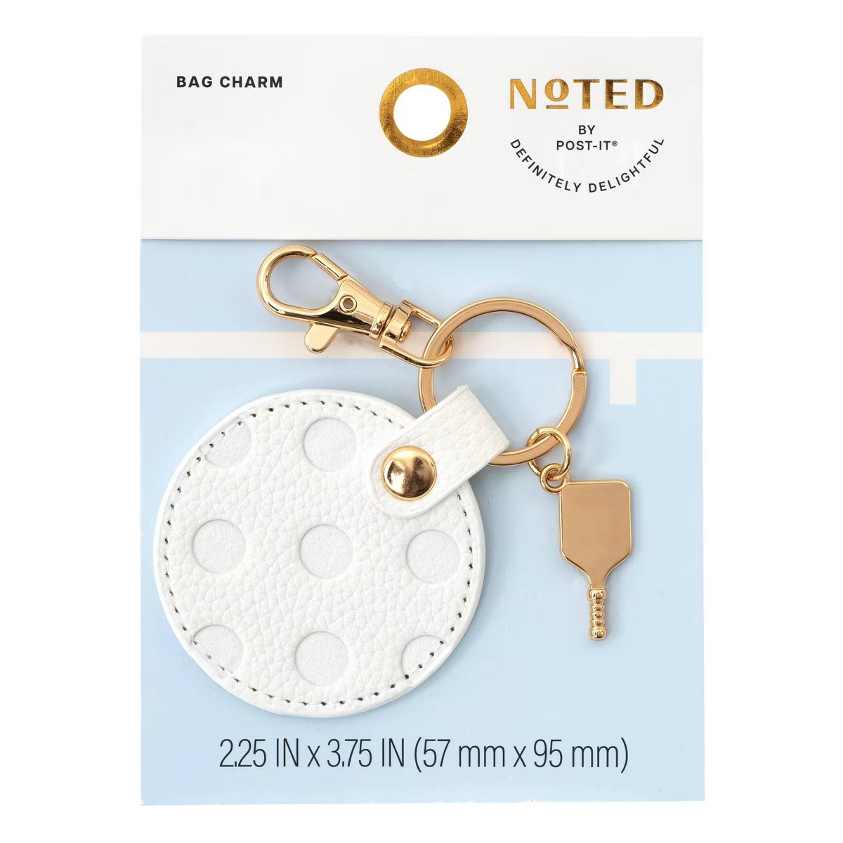 Noted by Post-it Sports Court Bag Charm | Target