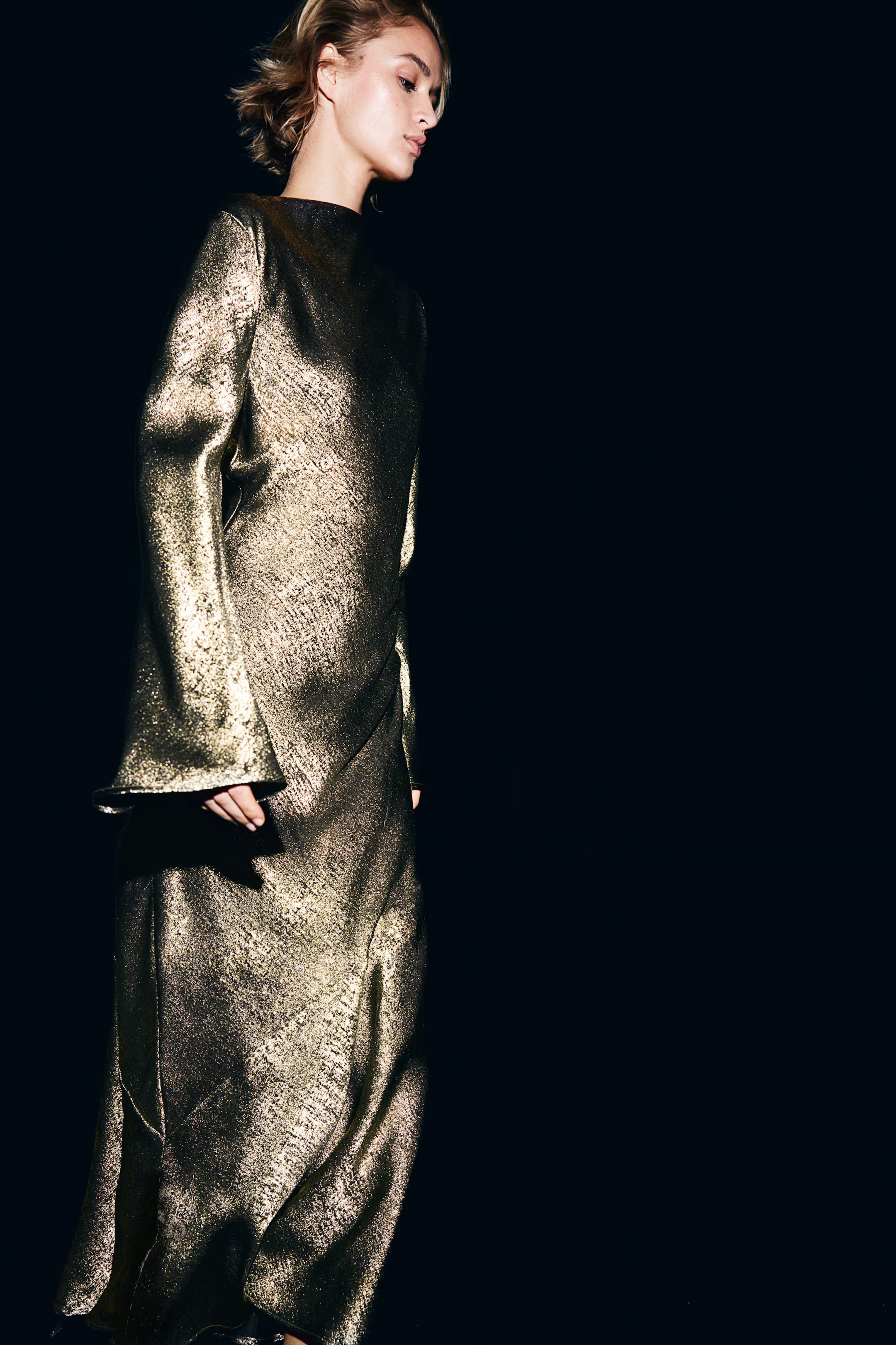 Open-back satin dress | H&M (UK, MY, IN, SG, PH, TW, HK)