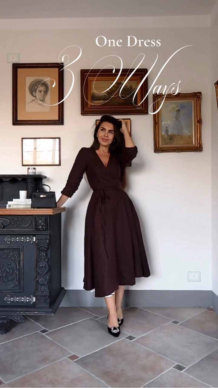 One dress, styled 3 ways.
Because autumn doesn’t mean I stop being a dress girlie, right? 🍂

#alessandrarosa #sustainableoutfit #autumndress #browndress

#LTKdatenight #LTKdresses #LTKautumn