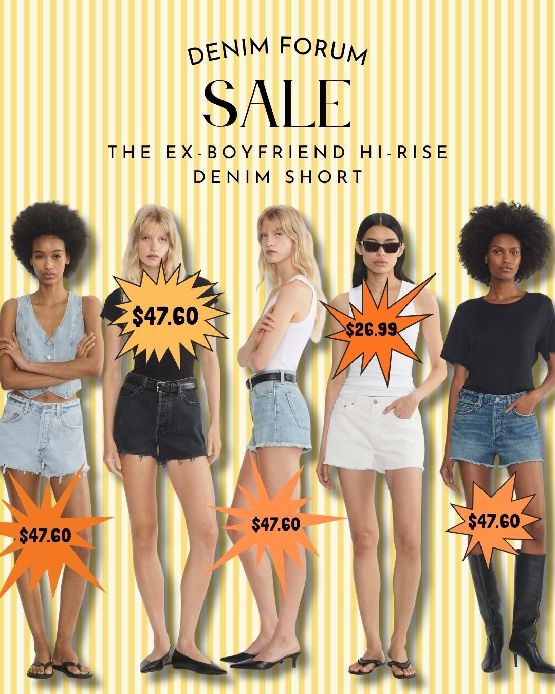 My FAVORITE denim shorts are on sale! 🙌
So flattering, the perfect length, and easy to dress up or down.
Runs big — size down! 
#Aritzia #DenimForum 

#LTKSaleAlert #LTKU #LTKSpringSale