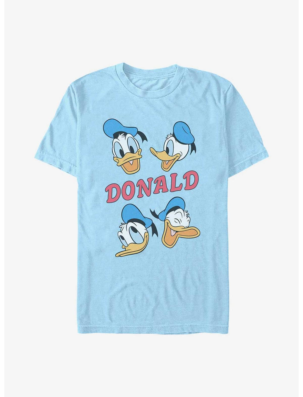 Disney Mickey Mouse Donald Duck Heads T-Shirt | BoxLunch