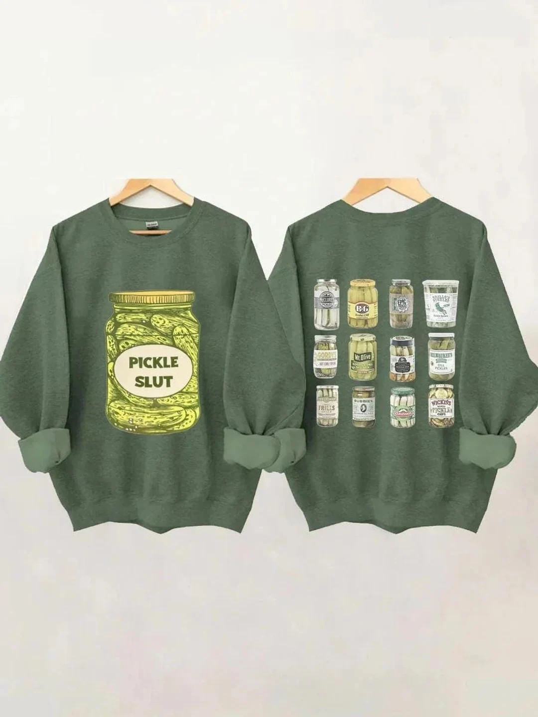 Pickle Slut Sweatshirt,canned Pickle Slut Shirt,pickle Slut Shirt,pickle Gift,funny Humor Pickle ... | Etsy (US)