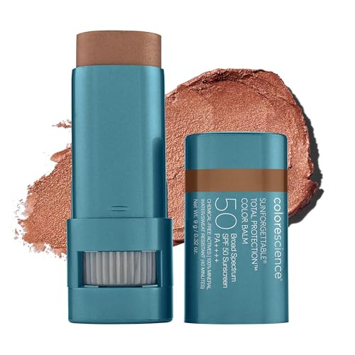 Colorescience Sunforgettable Total Protection Color Balm SPF 50, Mineral, Broad Spectrum, Buildab... | Amazon (US)