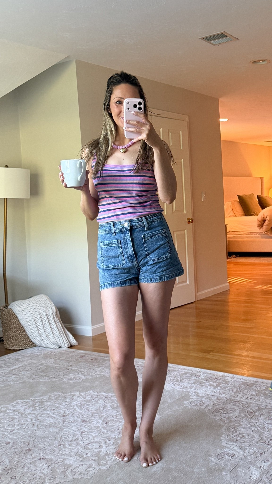 nothing easier than jean shorts and a tank top for a summer day 💜

#LTKootd #LTKSeasonal #LTKmomlife