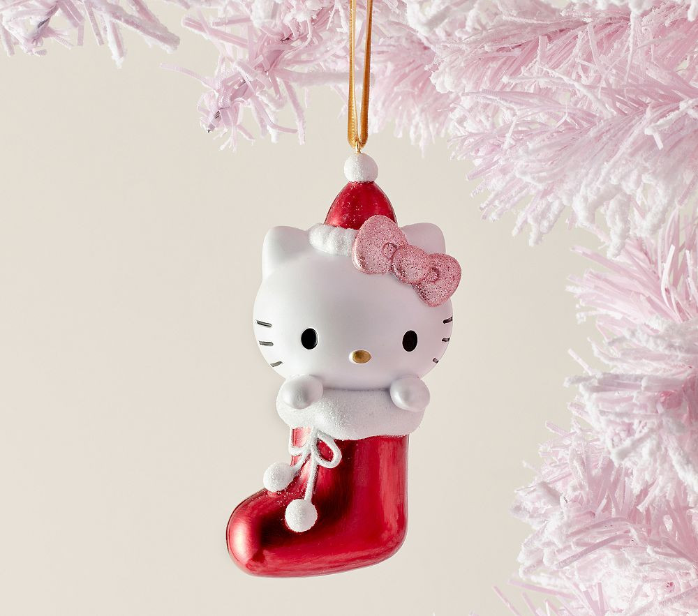 Hello Kitty(R) Mercury Ornament, Stocking | Pottery Barn Kids