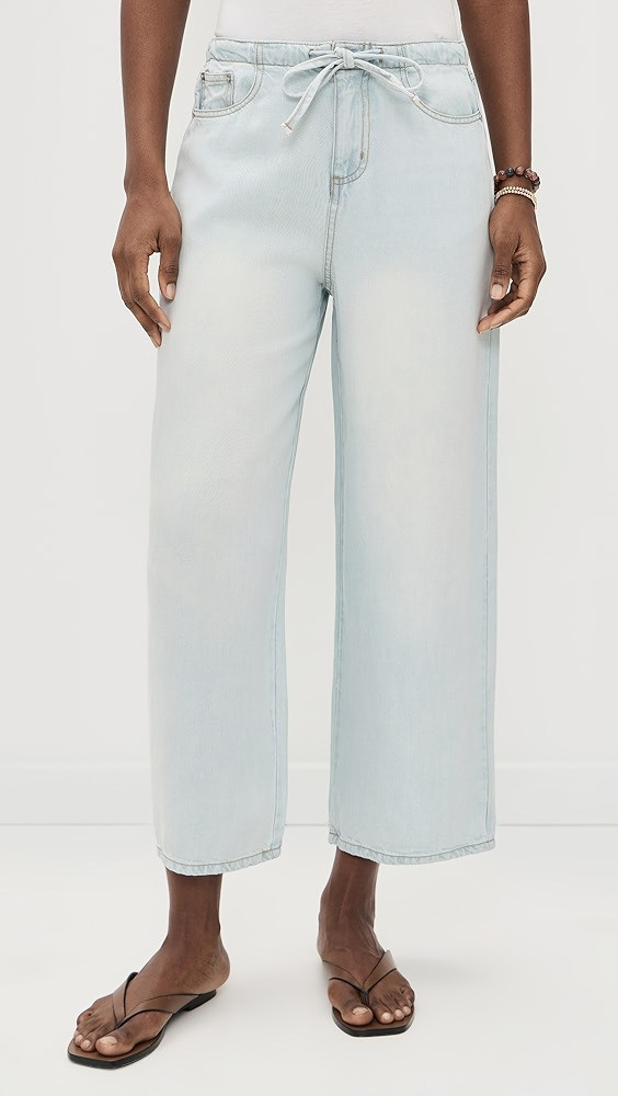 Lounge Denim Crop Pants | Shopbop