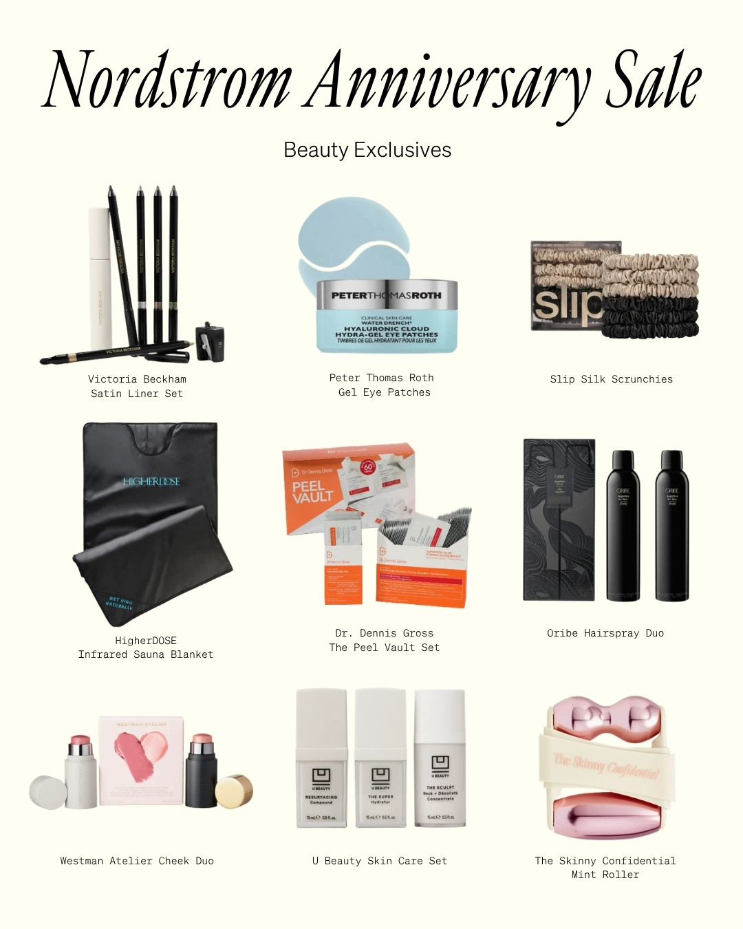 Nordstrom Anniversary Sale Beauty Exclusives 

 #LTKSaleAlert #LTKBeauty