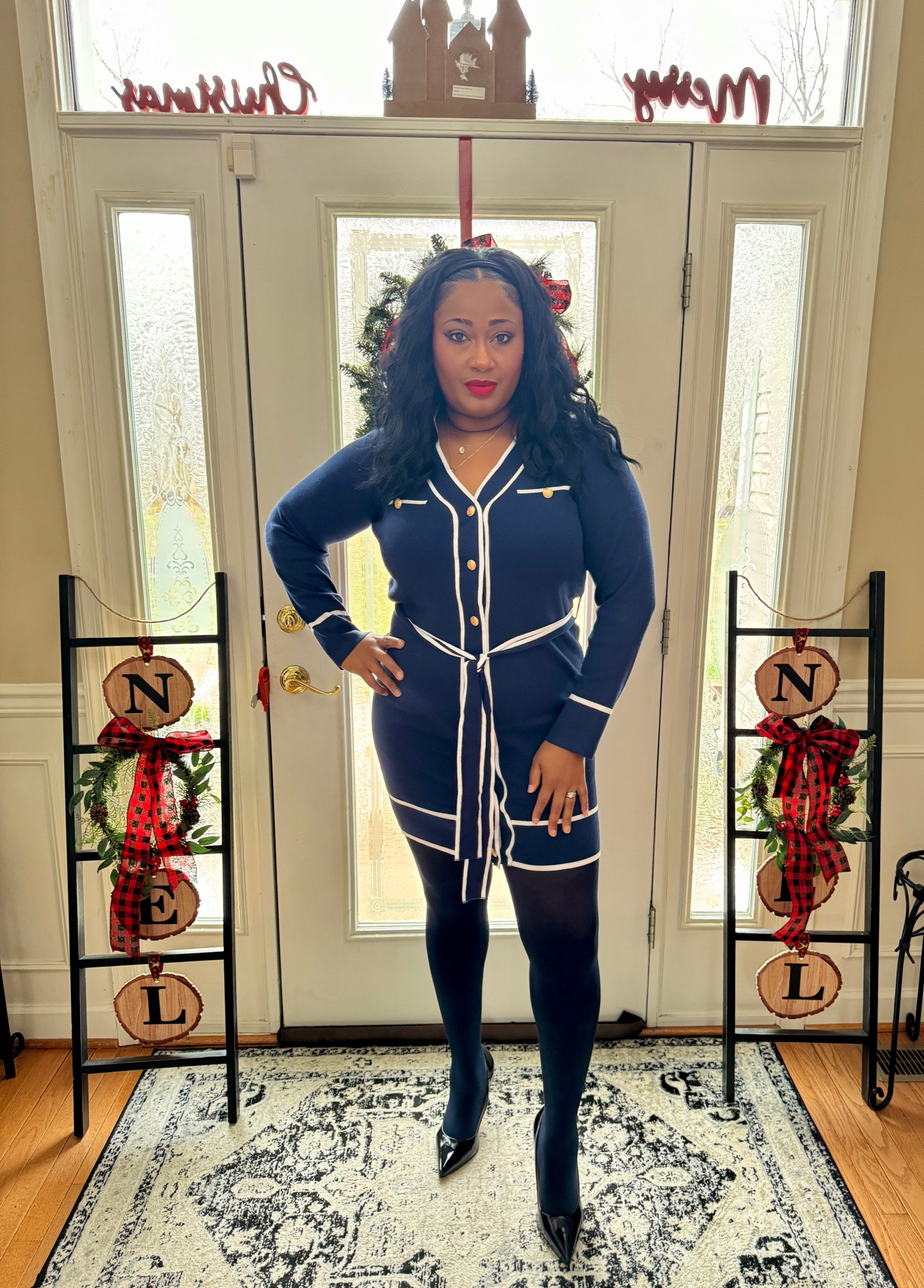 Midsize Navy Dress

#LTKMidsize #LTKStyleTip #LTKPlusSize