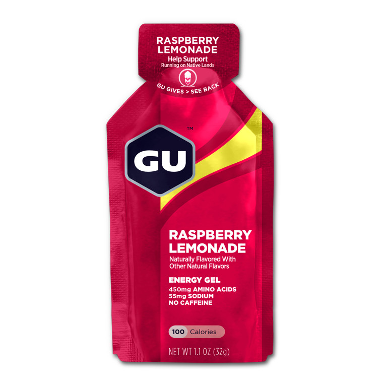 GU Energy, Energy Gel, Energy Booster Running Gel, Raspberry Lemonade, 1.1 oz Packet | Walmart (US)
