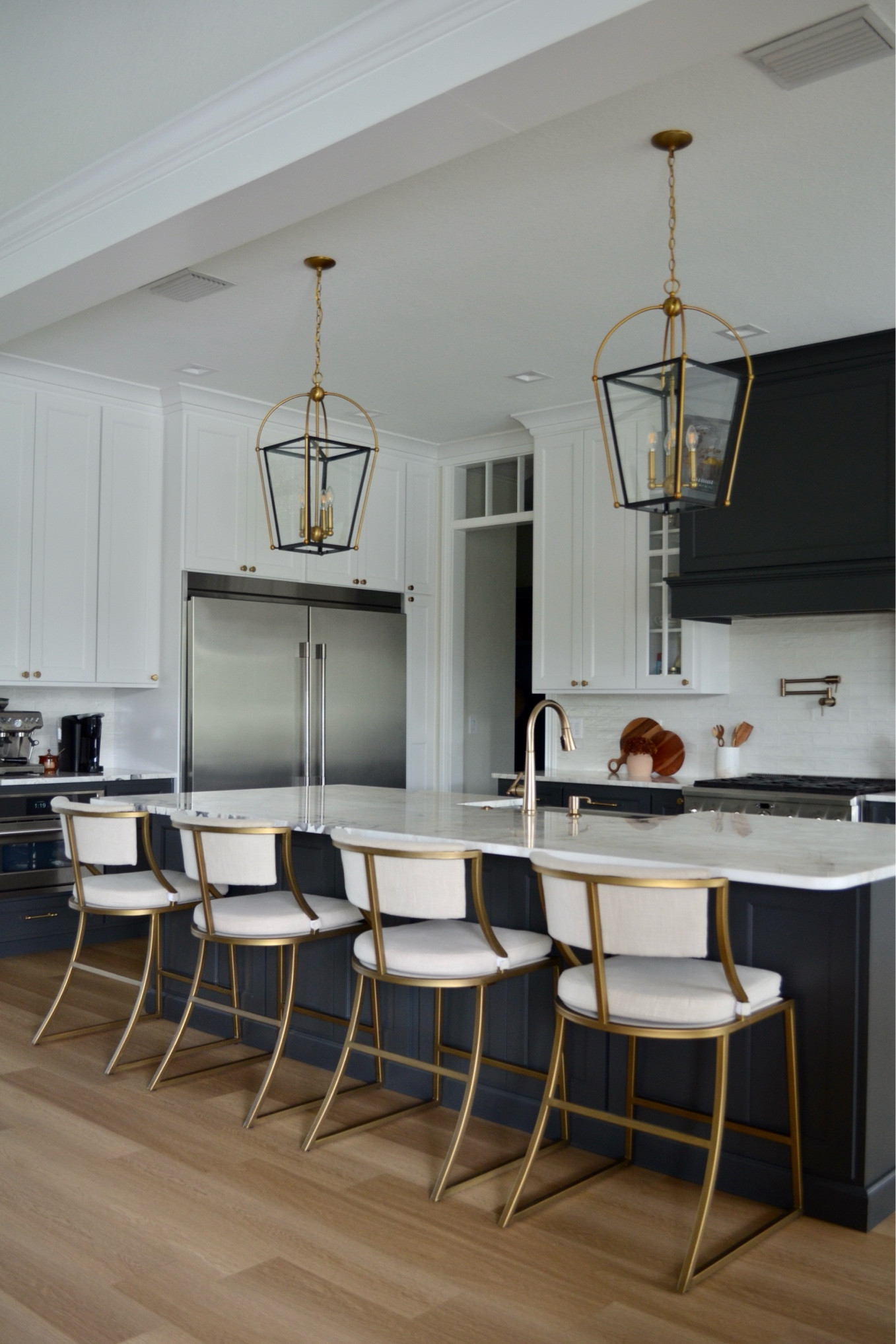 Kitchen - counter stools, barstools, pot filler, faucet, coffee maker 

#LTKhome