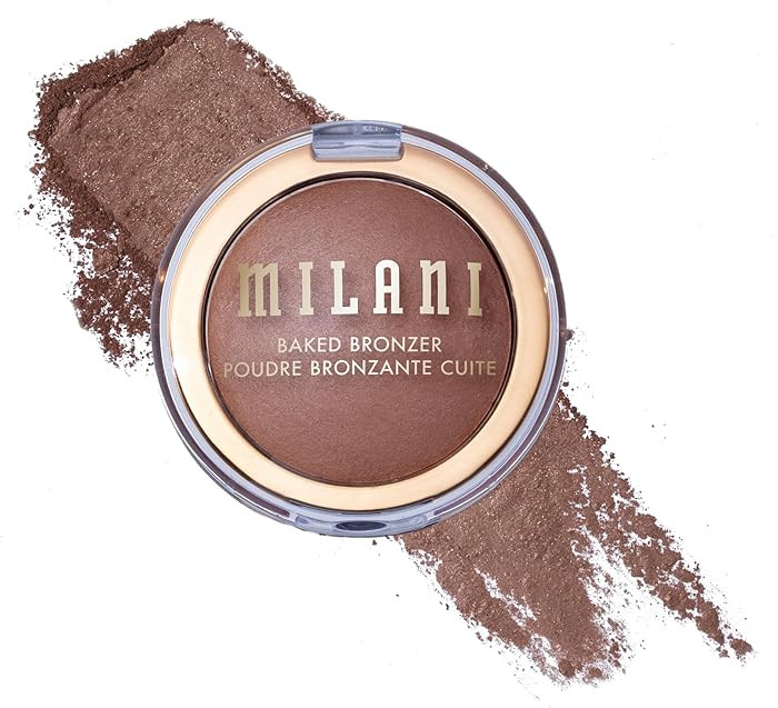 Milani Baked Bronzer - Long-Lasting Powder for Natural Sun-Kissed Glow- Lightweight, Buildable & ... | Amazon (US)