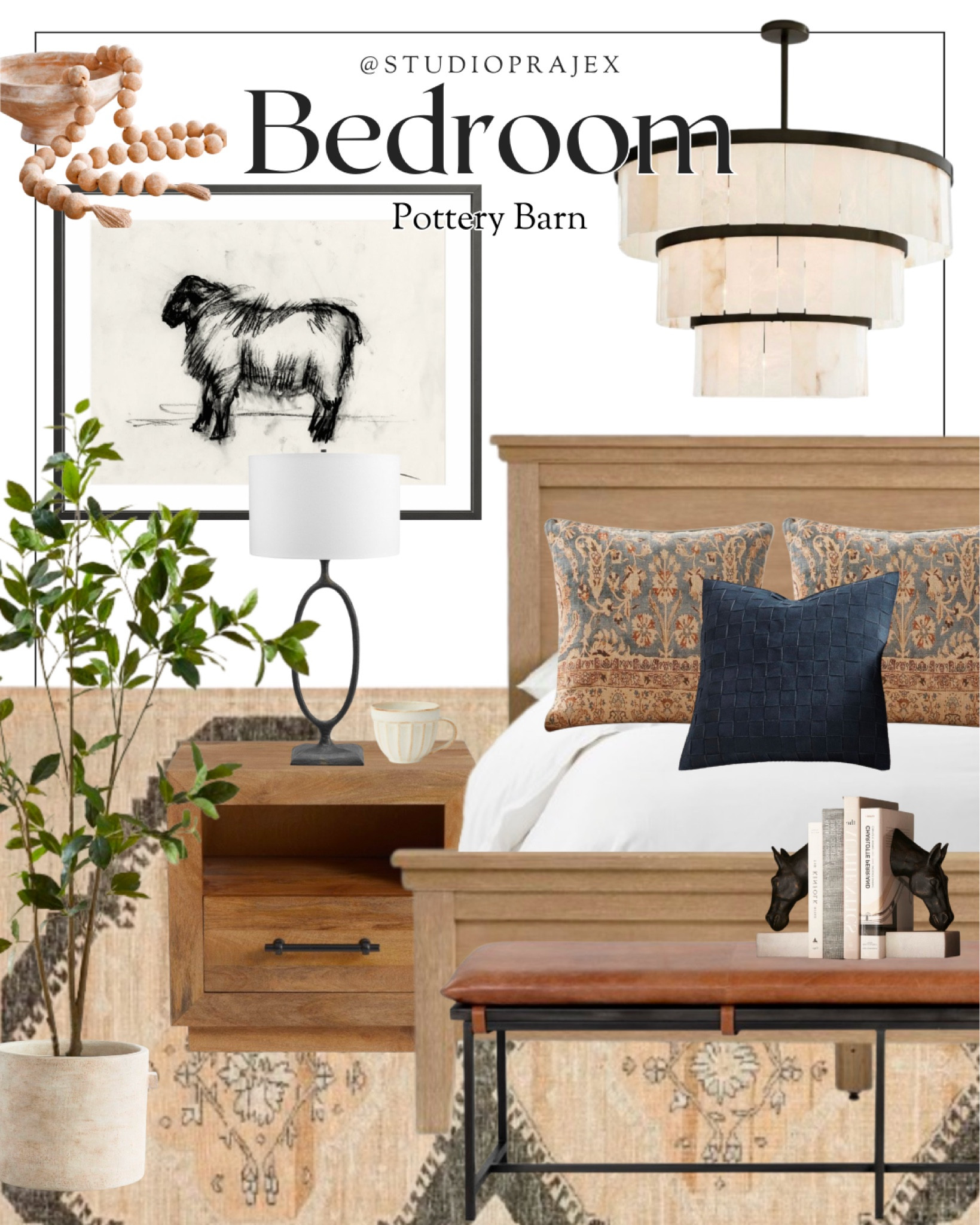 The bedroom, you start and end everyday here so make it a relaxing space for you 🖤 This elevated farmhouse bedroom design is full of warm tones, natural elements, texture and coziness. 

Farmhouse decor | farmhouse bedroom | pottery barn bedroom | home decor | coffee table | home furniture | bedroom furniture | bedroom inspo | cottage home | modern organic | interior designer | #LTKmostloved

Home
Bedroom

#LTKhome #LTKstyletip #LTKfamily