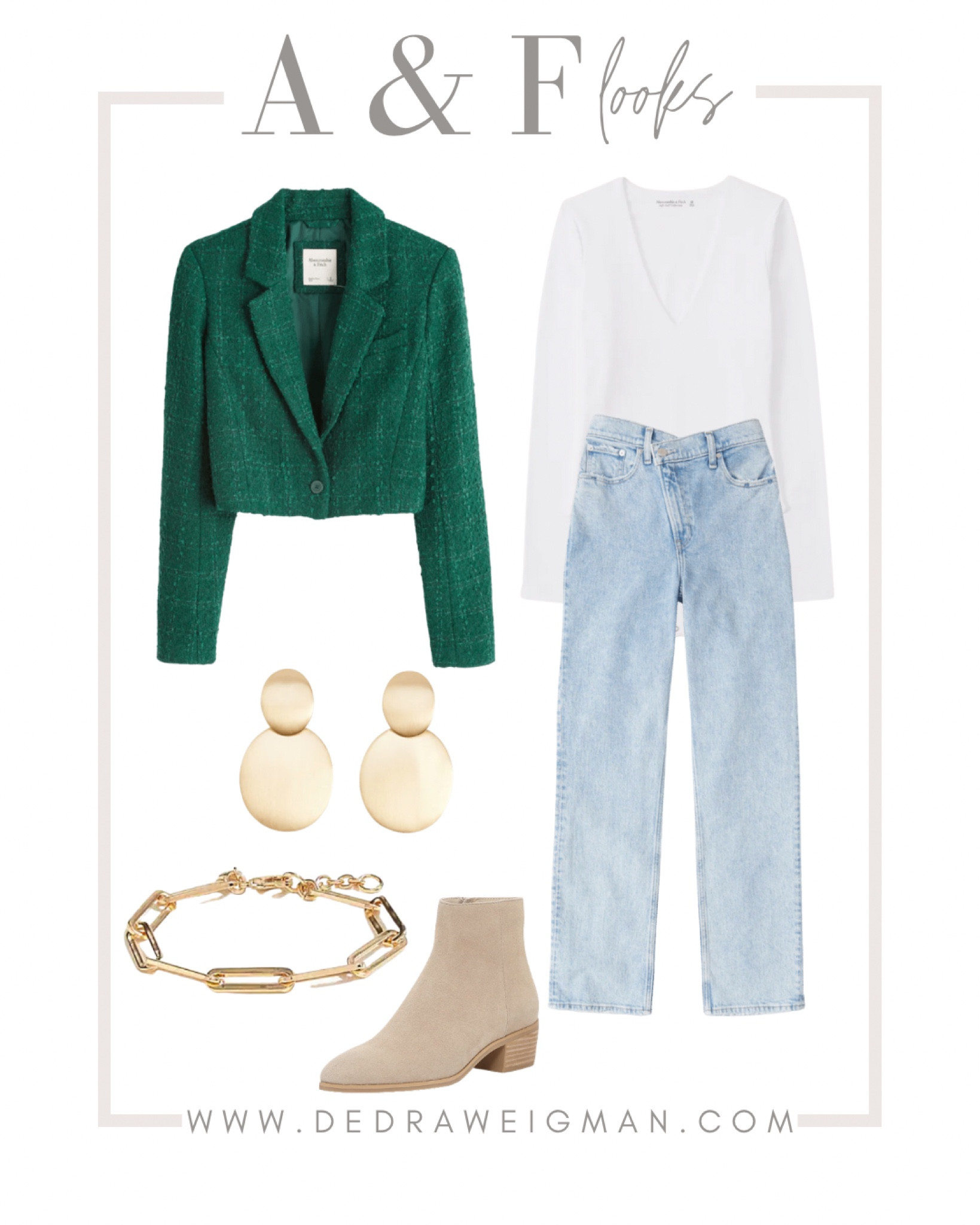 Abercrombie outfit ✨ How perfect is this cropped blazer?! Perfect for the holidays 

#holidayoutfit #christmasoutfit 

#LTKxAF #LTKstyletip #LTKHoliday