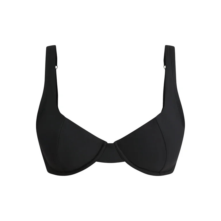 Time and Tru Women's and Women's Plus Underwire Bra Bikini Top, Sizes S-3X - Walmart.com | Walmart (US)