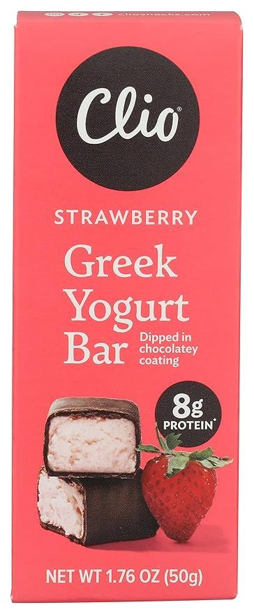 Clio Bar RFG Yogurt Greek Strawberry, 1.76 Oz | Amazon (US)