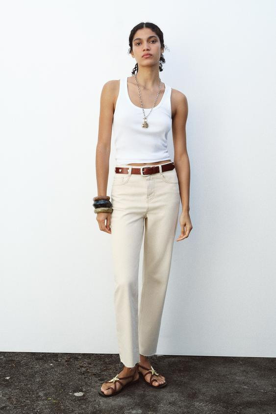 HIGH RISE Z1975 STRAIGHT LEG JEANS | Zara US