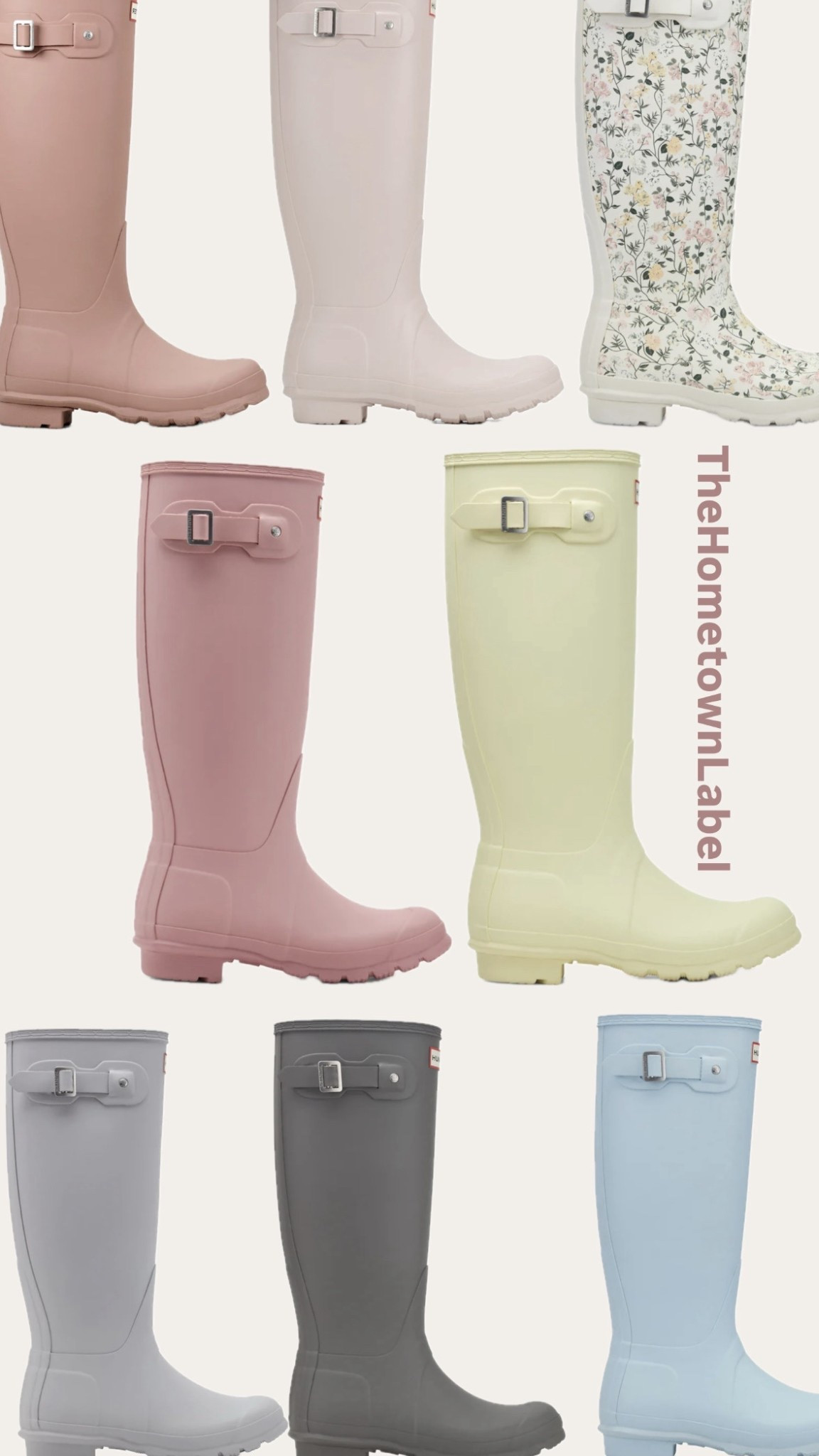 Hunter boots 
Rain boots
Rainboots 