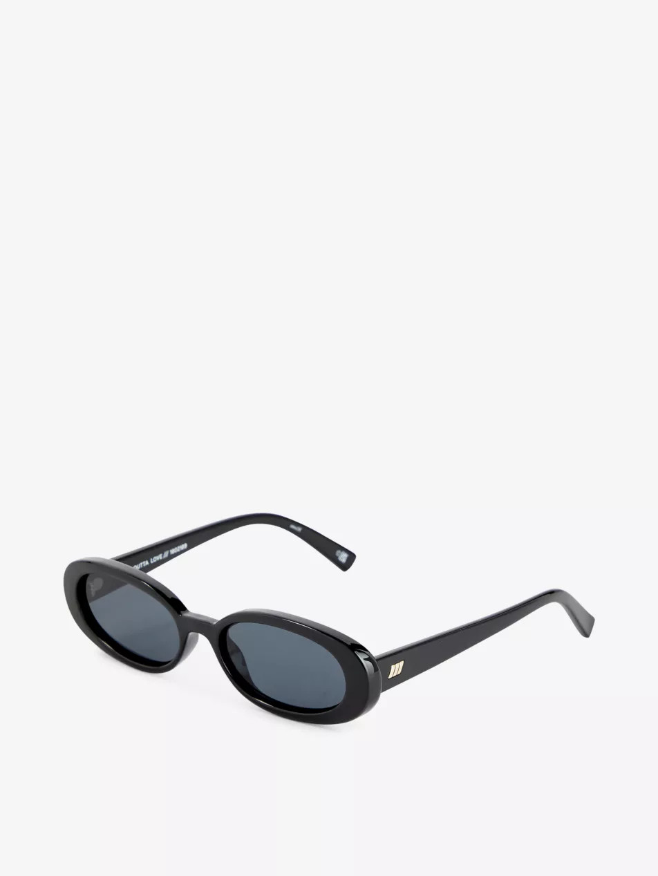 Outta Love oval-frame plastic sunglasses | Selfridges