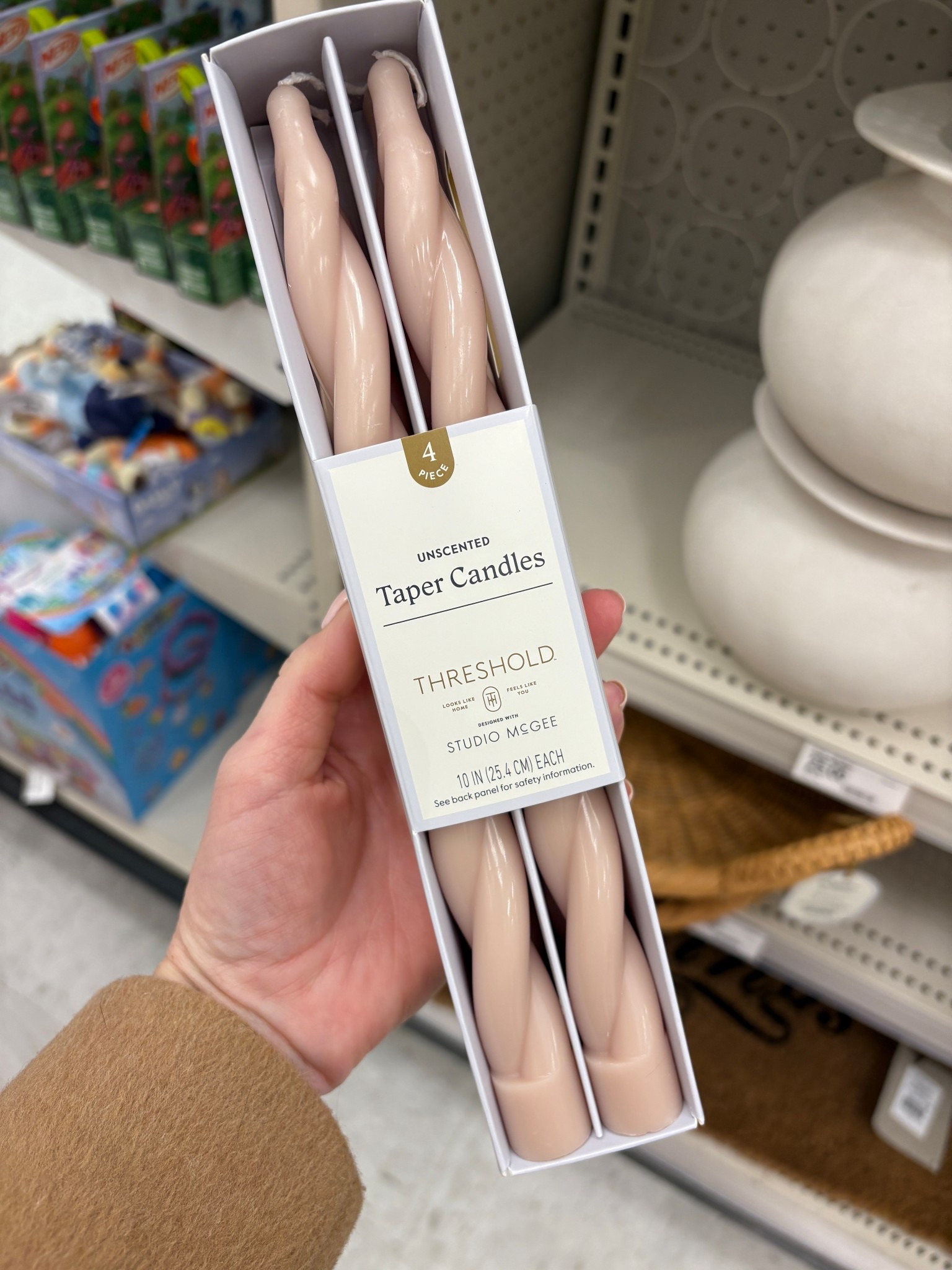 Pretty pink twisty candles for Spring! 

#LTKHome #LTKSeasonal #LTKFindsUnder50